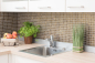 Preview: Mosaique Carre ECO uni satin or verre mat