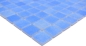 Preview: Mosaikfliese Poolmosaik Schwimmbadmosaik blau antislip rutschsicher- 220-100P
