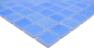 Preview: Mosaikfliese Poolmosaik Schwimmbadmosaik blau Dusche Bad - 220-110R