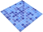 Preview: Mosaikfliese Poolmosaik Schwimmbadmosaik blau mix antislip rutschsicher - 220-1158T