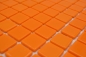 Preview: Mosaikfliese Poolmosaik Schwimmbadmosaik orange - 220-P25820