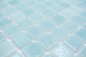 Preview: Mosaik Quadrat ECO Niebla VERDE CARIBE PAT antislip Glas Pooloptik hellgrün matt R11C