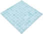 Preview: Mosaik Quadrat ECO Niebla VERDE CARIBE PAT antislip Glas Pooloptik hellgrün matt R11C