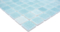 Preview: Mosaique carree ECO Niebla VERDE CARIBE PUR verre aspect piscine vert clair brillant