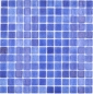 Preview: Mosaikfliese Poolmosaik Schwimmbadmosaik dunkelblau antislip rutschsicher - 220-508A