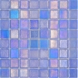 Preview: Schwimmbadmosaik Poolmosaik Glasmosaik blau lila changierend Wand Boden Küche Bad Dusche - 220-P55382