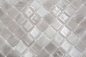 Preview: Schwimmbadmosaik Poolmosaik Glasmosaik grau hellbeige changierend Wand Boden Küche Bad Dusche - 220-P56251