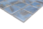 Preview: Schwimmbadmosaik Poolmosaik Glasmosaik marmoriert Schimmer grau cream silber Wand Boden Küche Bad Dusche - 220-71382U