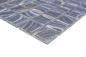 Preview: Mosaic tile, pool mosaic, swimming pool mosaic, silver, blue, glossy silver, metallic