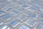 Preview: Mosaikfliese Poolmosaik Schwimmbadmosaik helles Blau Silber Glanz metallisch Dusche Wand SPAIN - 220-78251U