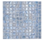 Preview: Mosaic tile, pool mosaic, swimming pool mosaic, light blue, silver sheen, metallic