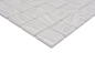 Preview: Mosaic tile, pool mosaic, swimming pool mosaic, white, cream, silver, glossy, metallic