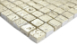 Preview: Mosaique Carre Pierre Resin mix or Mix brillant