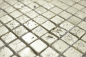 Preview: Mosaique Carre Pierre Resin mix or Mix brillant