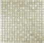 Preview: Mosaique Carre Pierre Resin mix or Mix brillant