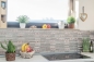 Preview: Mosaique composite Mosaique de verre Pierre Alu mix beige cuivre mix translucide aluminium aspect composite brillant