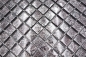 Preview: Mosaique de verre Noir Anthracite Structure Carreau mural Carreau de cuisine - 126-8BL17