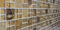 Preview: Piastrella di mosaico di vetro mosaico d'oro combinazione muro piastrelle cucina piastrelle backsplash - 88-8DSG - Kopie