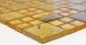Preview: Piastrella di mosaico di vetro mosaico d'oro combinazione muro piastrelle cucina piastrelle backsplash - 88-8DSG - Kopie