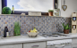 Preview: Mosaik Quadrat Glasmosaik Resin Optik mix Mix Transluzent Reliefoptik champagner schwarz glänzend
