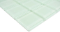 Preview: Mosaico de vidrio verde claro pastel verde fluorescente resplandor nocturno revestimiento de pared - 88-1005