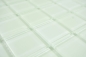 Preview: Mosaico de vidrio verde claro pastel verde fluorescente resplandor nocturno revestimiento de pared - 88-1005