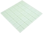 Preview: Mosaico de vidrio verde claro pastel verde fluorescente resplandor nocturno revestimiento de pared - 88-1005