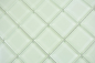 Preview: Mosaico de vidrio verde claro pastel verde fluorescente resplandor nocturno revestimiento de pared - 88-1005