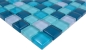 Mobile Preview: Glasmosaik Mosaikfliese Bordüre blau türkis petrol Fliesenspiegel - 88-XCE95
