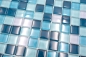 Preview: Mosaique Translucide Crystal mix multicolore brillante - 10 feuilles de mosaique
