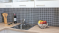 Preview: Mosaique de pierre artificielle Mosaique de quartz Artificial gris scintillant Carrelage mural - 46-ASM43 - Kopie