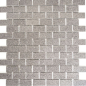 Preview: Azulejo mosaico de piedra artificial Mosaico de cuarzo Ladrillo artificial Brillo gris Revestimiento de pared - 46-0204 - Kopie