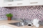 Preview: Mosaique Carre Mosaique de verre Resin mix rose Mix translucide aspect retro brillant