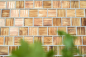 Preview: Rivestimento in mosaico di vetro ocra marrone smerigliato vetro opaco chiaro - 78-CF85 - Kopie