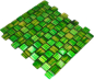 Preview: Mosaique de verre assemblage de mur jaune givre verre laiteux clair mat mur cuisine - 78-CF83 - Kopie