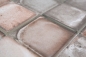 Preview: Mosaique Carre Mosaique de verre Cement Style mix grey beige translucide aspect ciment brillant