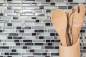 Preview: Mosaik Verbundoptik Transluzent Crystal mix weiss grau schwarz glaenzend - 10 Mosaikblaetter