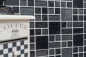 Preview: Mosaique Combinaison de mosaique de verre Artificial mix noir Mix translucide Composite aspect combine brillant