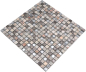 Preview: Mosaique Quartzite Pierre naturelle Verre Resine Antique Rustique beige gris 92-02M7 - Kopie
