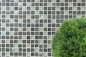 Preview: Mosaico cuadrado de vidrio mosaico de piedra mezcla gris translucido brillante