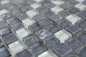 Preview: Mosaique de verre Pierre naturelle Rustique gris anthracite 92-0204