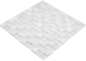 Preview: Piedra natural rustico mosaico de vidrio mosaico azulejo super blanco pared revestimiento azulejo backsplash cocina bano azulejo WC splashback - 72-0001