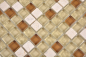 Preview: Mosaico de vidrio piedra natural rustico beige crema 92-1204