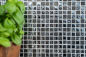 Preview: Mosaique Carre Mosaique de verre Pierre mix gris noir Mix translucide brillant