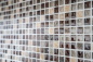 Preview: Mosaique Carre Mosaique de verre Pierre mix brun Mix translucide brillant