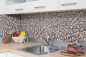Preview: Mosaique Carre Mosaique de verre Pierre mix brun Mix translucide brillant
