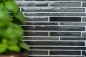 Preview: Mosaico Multistick mosaico de vidrio Mezcla artificial negro Mezcla compuesto translucido Pared mirada de bonos brillante