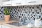 Preview: Mosaique combinaison mosaique de verre Resin mix argent avec Ornament Mix translucide aspect ornemental brillant