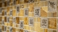 Preview: Mosaique combinaison mosaique de verre Resin mix or avec Ornament Mix translucide aspect ornemental brillant