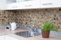 Preview: Mosaique combinaison mosaique de verre Resin mix or avec Ornament Mix translucide aspect ornemental brillant
